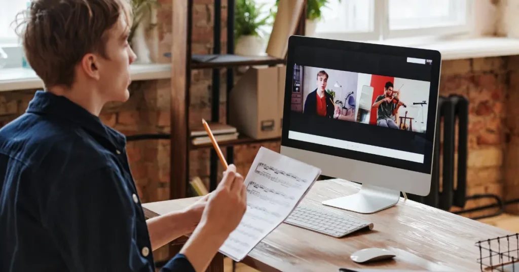Online platform for teaching